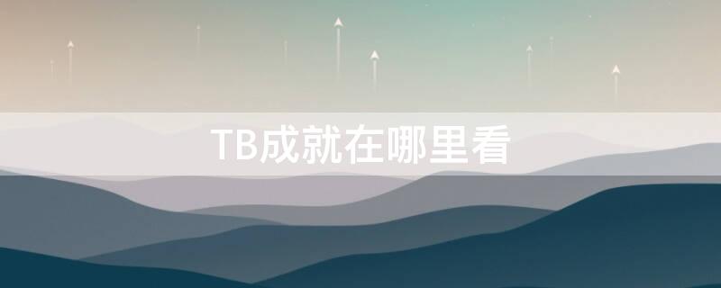 TB成就在哪里看（魔兽成就怎么看）