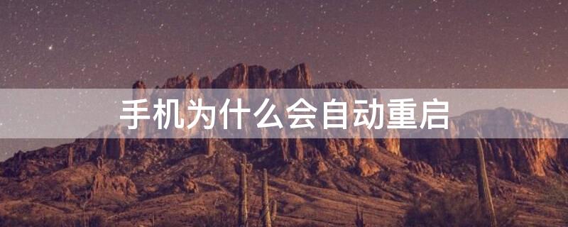 手机为什么会自动重启（荣耀手机为什么会自动重启）