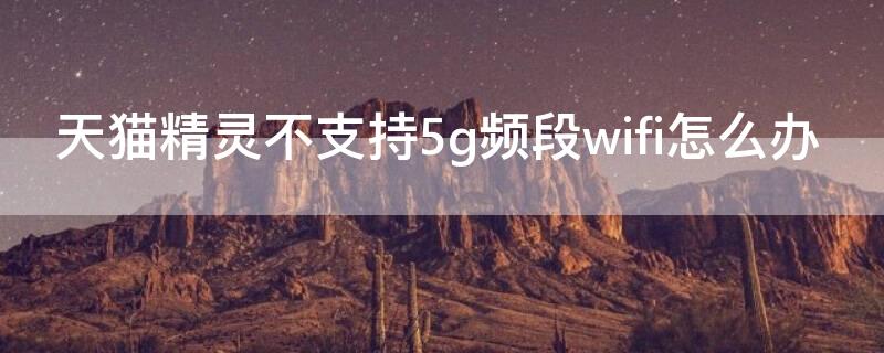 天猫精灵不支持5g频段wifi怎么办