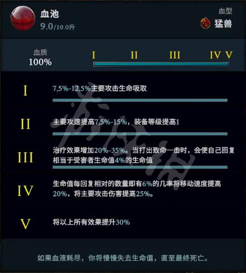 吸血鬼崛起100%血质方法