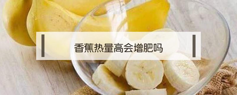 香蕉热量高会增肥吗 香蕉热量高不高?减肥的人能吃吗