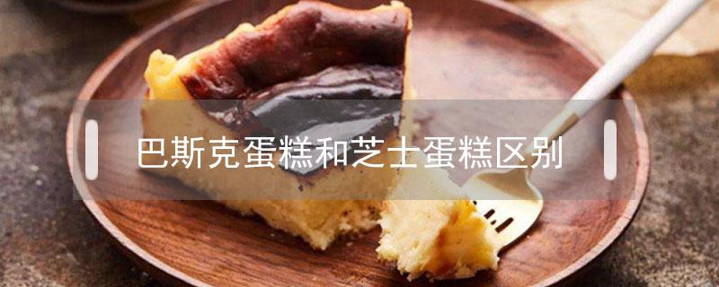 巴斯克蛋糕和芝士蛋糕区别 巴斯克蛋糕和芝士蛋糕的区别