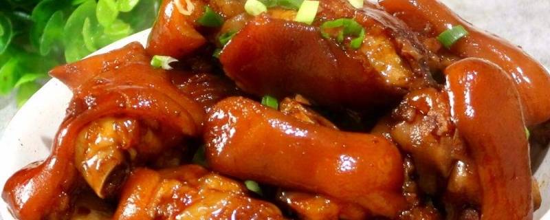 卤猪蹄怎么加热（冰冻卤猪蹄怎么加热）