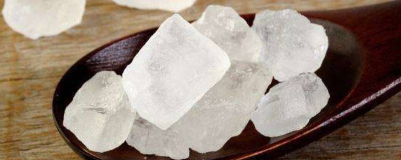 水晶冰糖是用什么做成的 水晶冰糖有什么成分做的