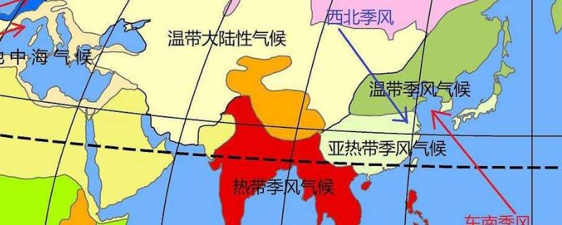 四季分明的是什么带（四季分明的是什么地方）