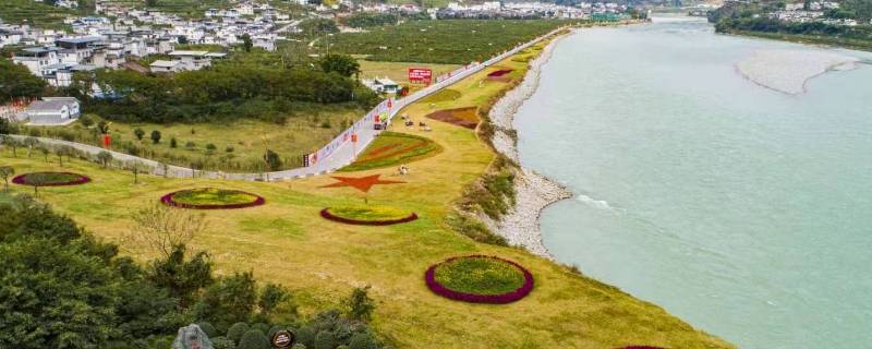 石棉县景点 石棉县景点月京湾蛇沟图