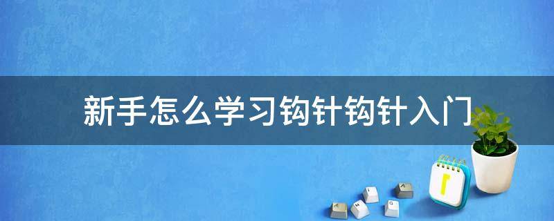 新手怎么学习钩针钩针入门（新手学钩针从哪里入手）