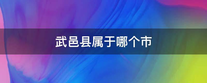 武邑县属于哪个市 河北武邑县属于哪个市