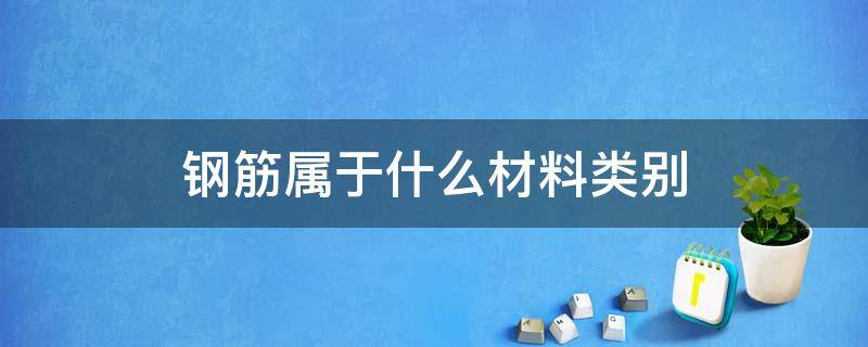 钢筋属于什么材料类别（钢筋有哪些类别）