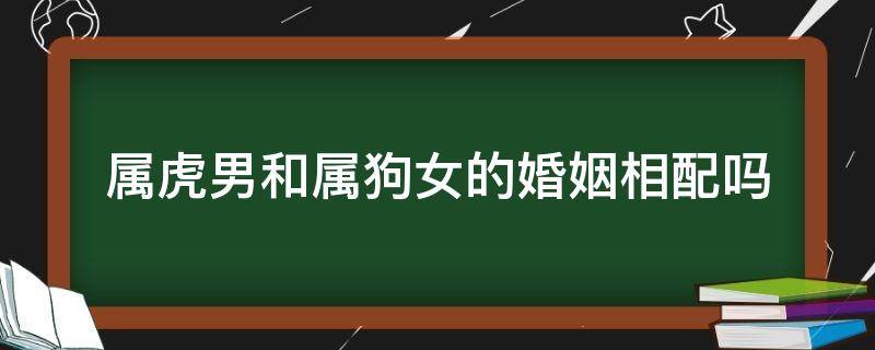 属虎男和属狗女的婚姻相配吗 属虎男跟属狗女婚姻相配吗