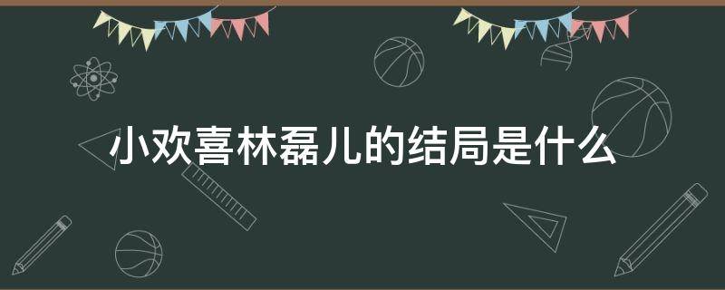 小欢喜林磊儿的结局是什么 小欢喜林磊儿最后的结局