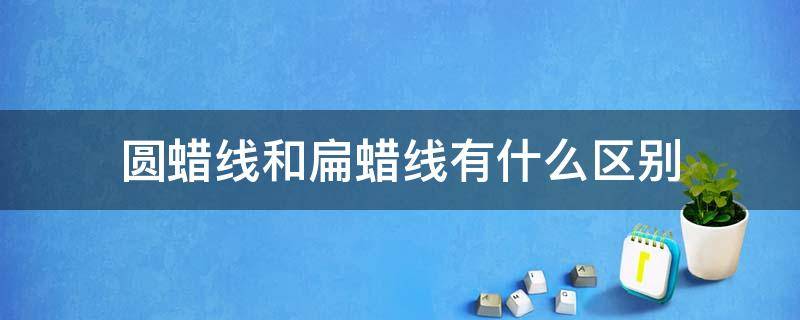 圆蜡线和扁蜡线有什么区别 圆蜡线和扁蜡线哪个好 编织