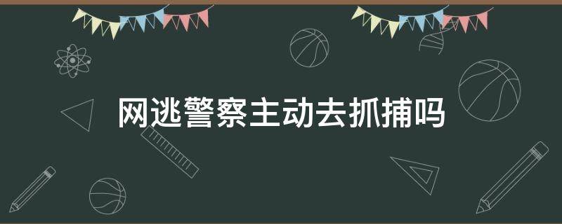 网逃警察主动去抓捕吗 网逃是怎么抓捕的