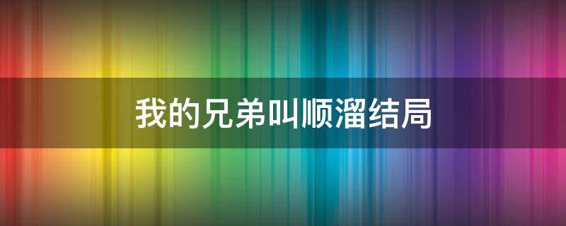 我的兄弟叫顺溜结局（我的兄弟叫顺溜结局想表达什么?）