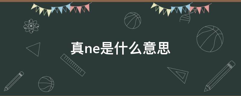 真ne是什么意思 真讷是什么意思?