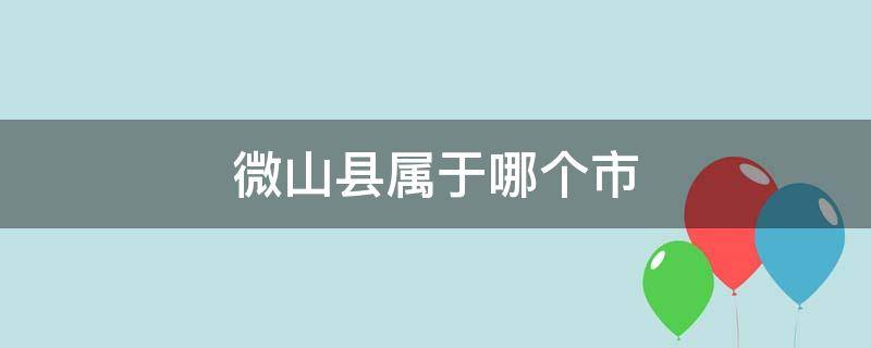 微山县属于哪个市（山东微山县属于哪个市）