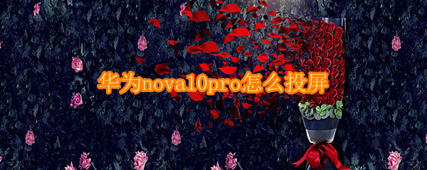 华为nova10pro怎么投屏（华为nova系列怎样投屏）