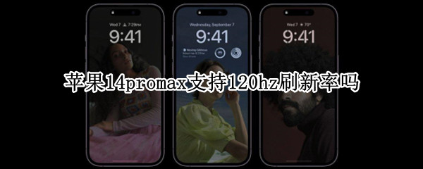 苹果14promax支持120hz刷新率吗（iphone12pro max支持120Hz高刷新率吗?）