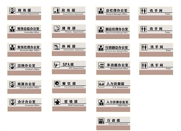 办公室门牌材料介绍 办公室门牌安装方法