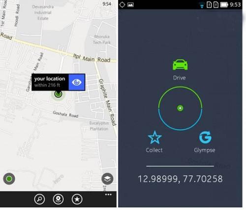 诺基亚Here地图对比:安卓版 vs WP8.1版