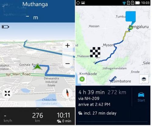 诺基亚Here地图对比:安卓版 vs WP8.1版