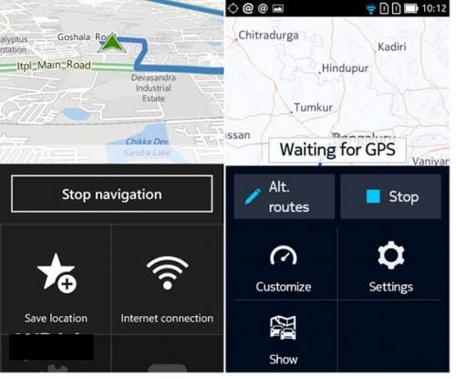 诺基亚Here地图对比:安卓版 vs WP8.1版