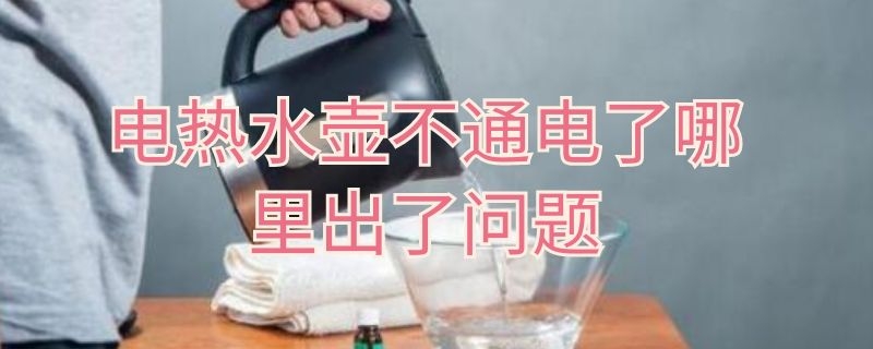 电热水壶不通电了哪里出了问题