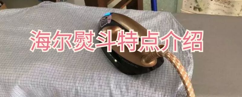 海尔熨斗特点介绍