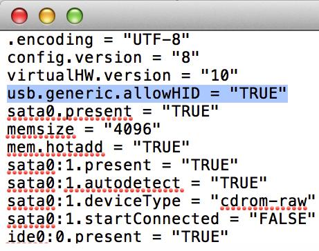 Mac系统上Vmware虚拟机无法识别USB Key完美解决办法