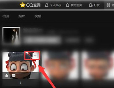 qq相册里的照片删了怎么还显示