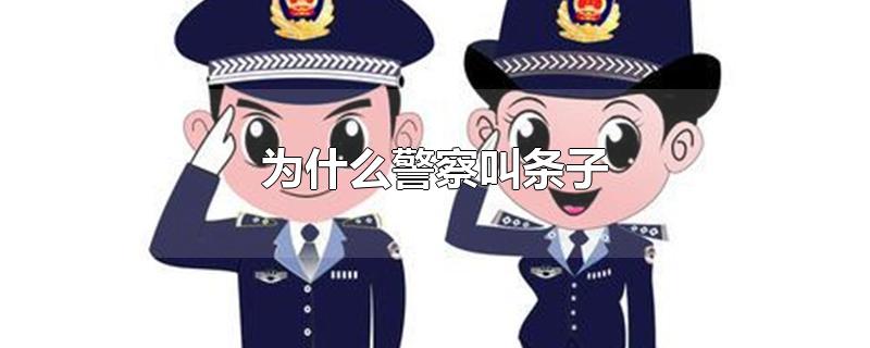 为什么警察叫条子 为什么警察叫条子 英语故事