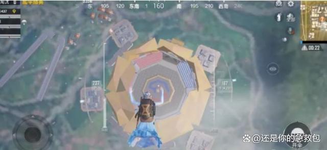 和平精英天空赛场八角笼在哪里 和平精英天空上的圆环