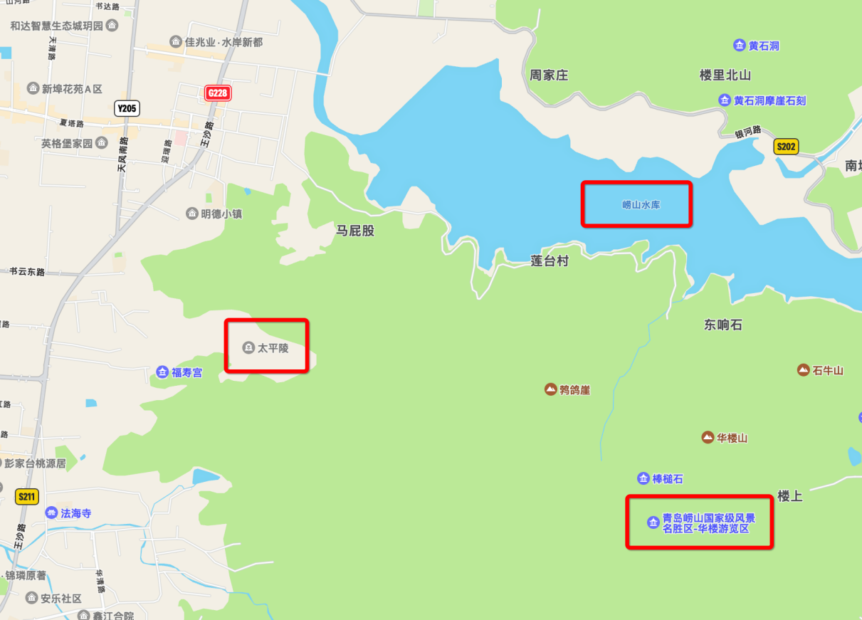 青岛崂山风景区内数百亩青山变墓地：毁林挖山非法扩建牟利